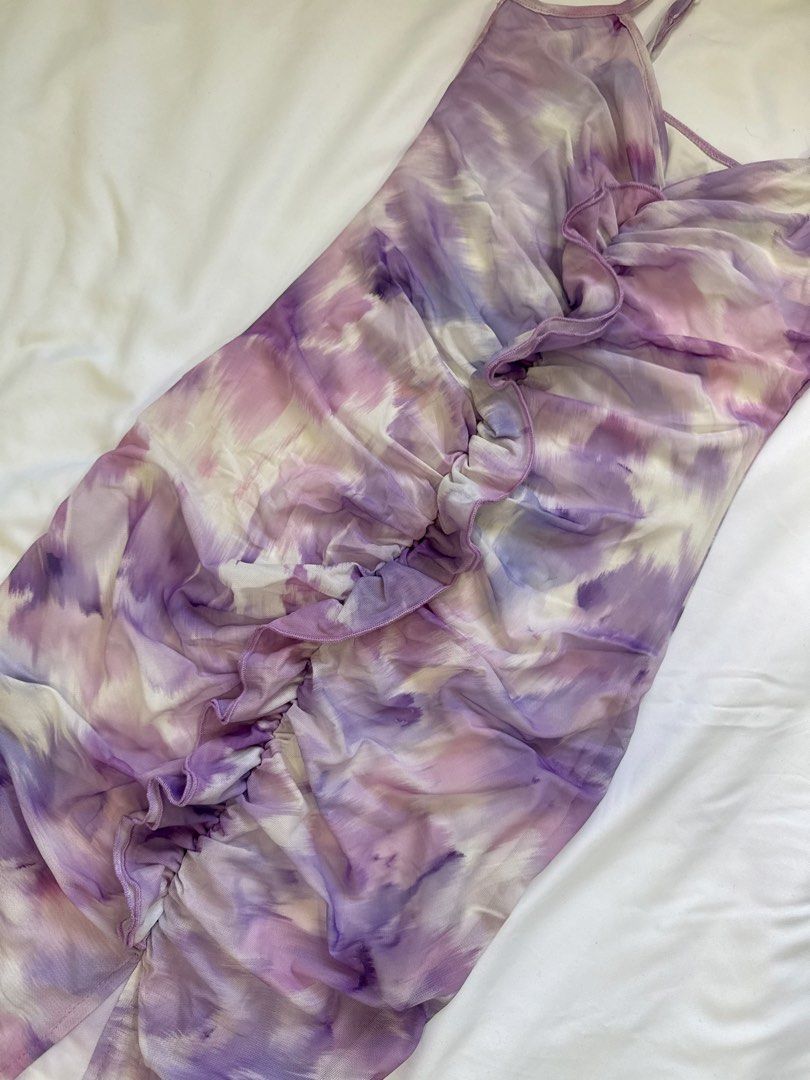PURPLE DRESS (Category: Dresses) located in General Trias. Submitted by fellasunshine (Listing ID 1468641000, Image 2). Description: - rfs decluttering - no flaws - personal item.