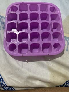 Clear acrylic fake ice cubes in plastic cup, Furniture & Home Living ...