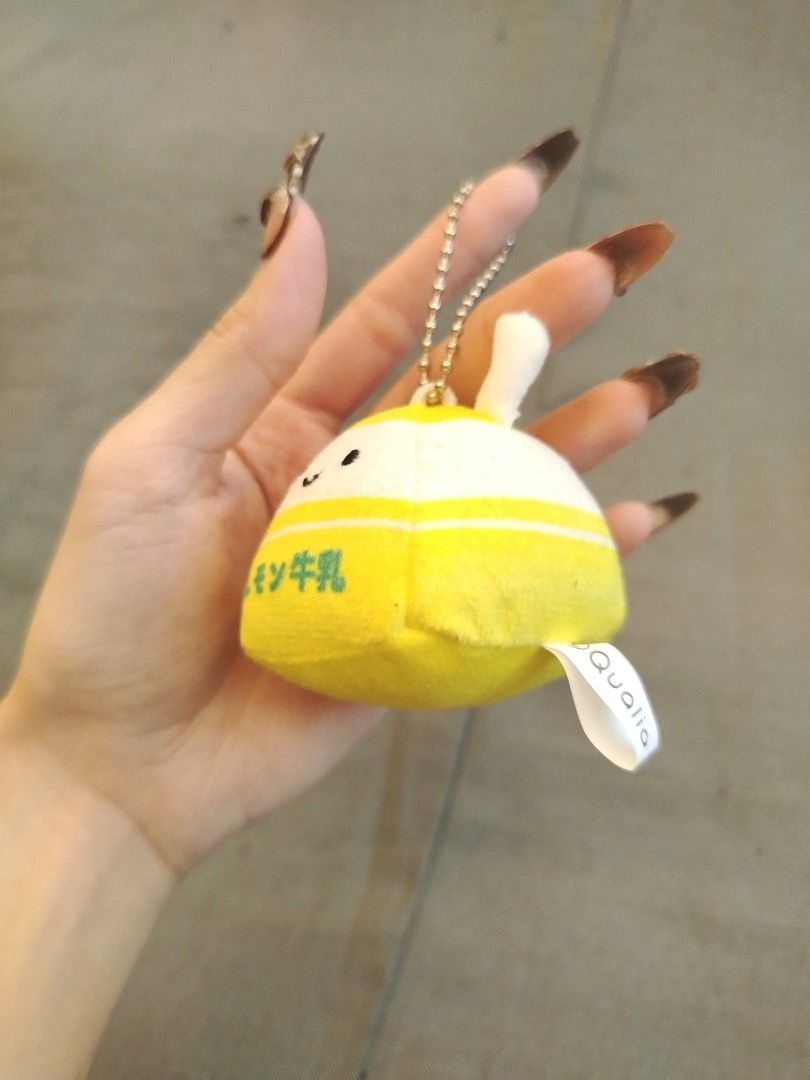 Qualia Lemon Milk Plushie Keychain (Category: Plushies & Soft Toys) located in San Fernando. Submitted by jpmarketplace2023 (Listing ID 1468706539, Image 2). Description: 💚 All items are authentic from Japan. 💛 MOP: GCash (❌️ GCash Protect) 🩵 MOD: LBC only (❌️ S. Checkout, COD, COP) 💙 Meet-up: Vista Mall, San Fernando, Pampanga 💜 All items are on-hand. 🧡 First to pay gets the item first. ❤️ Breakable items are packed with care and caution. 