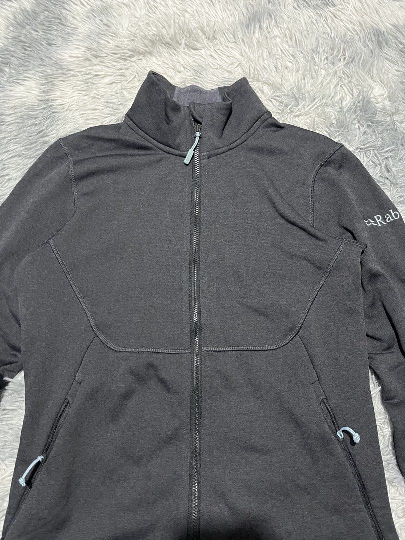 Rab Geon Jacket Women’s (Category: Coats, Jackets and Outerwear) located in Sasmuan (Sexmoan). Submitted by winterclothes.ph (Listing ID 1468524766, Image 2). Description: Rab Geon Jacket Women’s Fleece S on tag Width 18 Length 23.5 Excellent Condition.