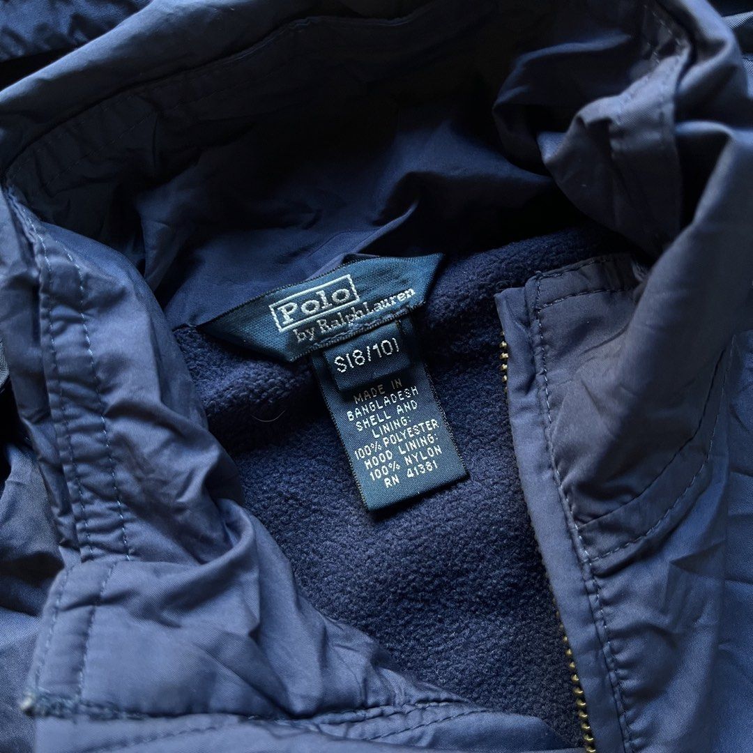 Ralph Lauren (Category: Babies & Kids Fashion) located in Lucena. Submitted by RAGGGGSSSS (Listing ID 1468629025, Image 2). Description: Ralph Lauren Jacket ( Packable Hood) 8-10 Yrs old on Tag 21x17.5 Excellent Condition No issue 900 .