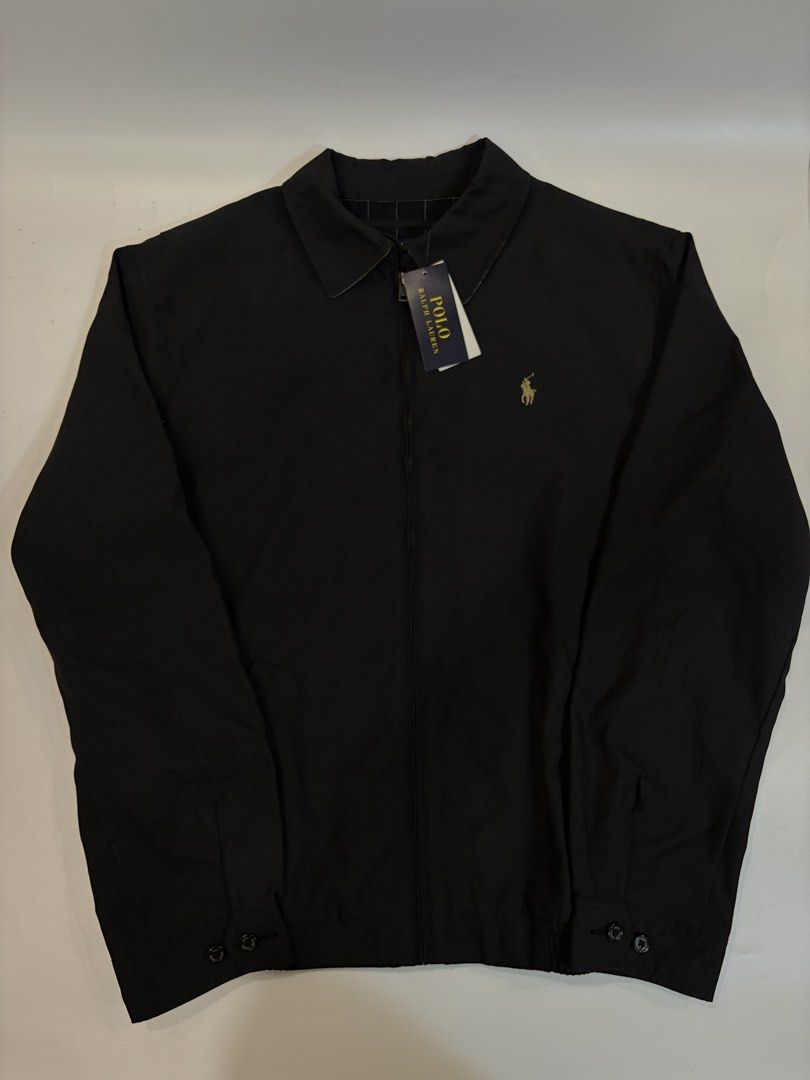 Ralph Lauren Bi-swing Jacket | Black (Category: Coats, Jackets and Outerwear) located in Manila. Submitted by carlclassics (Listing ID 1468671721, Image 2). Description: Brand new with paper bag 📍Manila 📦 Shipping via J&T/Lalamove within Metro Manila 📩 DM me if interested and for more details.