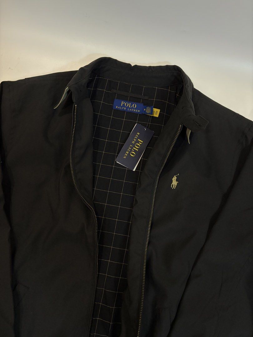 Ralph Lauren Bi-swing Jacket | Black (Category: Coats, Jackets and Outerwear) located in Manila. Submitted by carlclassics (Listing ID 1468671721, Image 3). Description: Brand new with paper bag 📍Manila 📦 Shipping via J&T/Lalamove within Metro Manila 📩 DM me if interested and for more details.