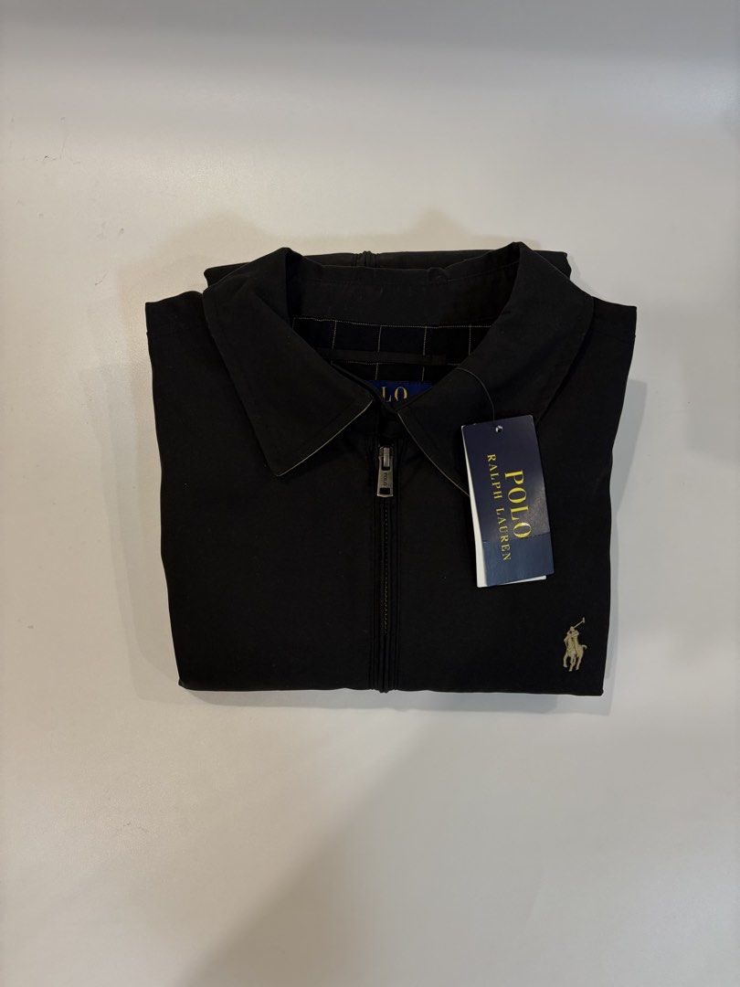Ralph Lauren Bi-swing Jacket | Black (Category: Coats, Jackets and Outerwear) located in Manila. Submitted by carlclassics (Listing ID 1468671721, Image 1). Description: Brand new with paper bag 📍Manila 📦 Shipping via J&T/Lalamove within Metro Manila 📩 DM me if interested and for more details.