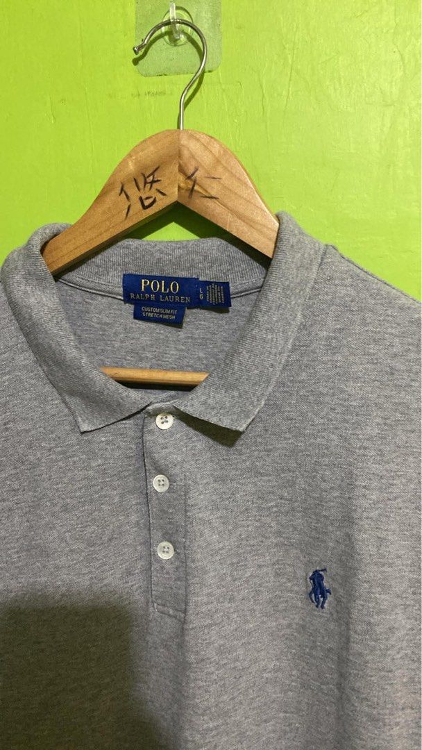 Ralph Lauren grey Polo (Category: Luxury Apparel) located in Dapitan. Submitted by gelbread (Listing ID 1468588615, Image 2). Description: .