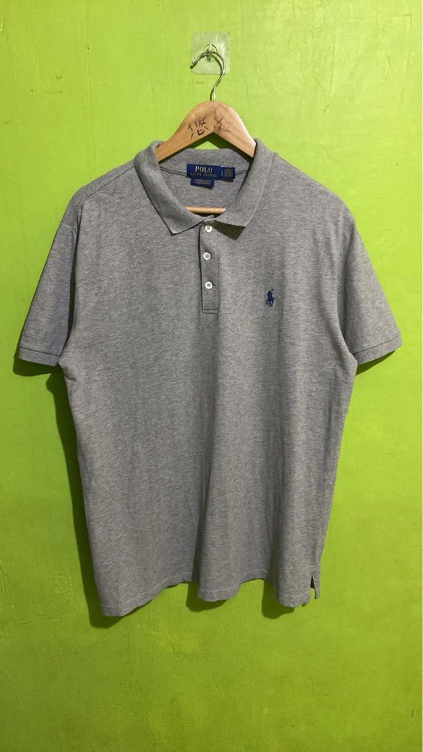 Ralph Lauren grey Polo (Category: Luxury Apparel) located in Dapitan. Submitted by gelbread (Listing ID 1468588615, Image 1). Description: .