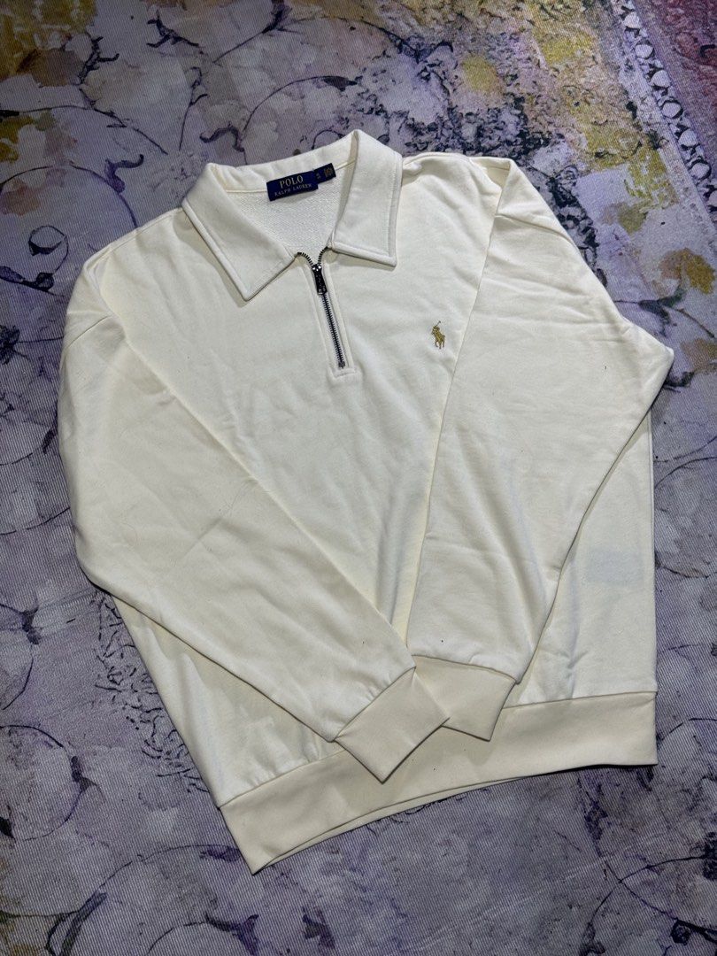 Ralph lauren half zip (Category: Formal Shirts) located in Marilao. Submitted by whocoppin (Listing ID 1468532649, Image 1). Description: Ralph lauren half zip Size medium fits large Bnew 1500.