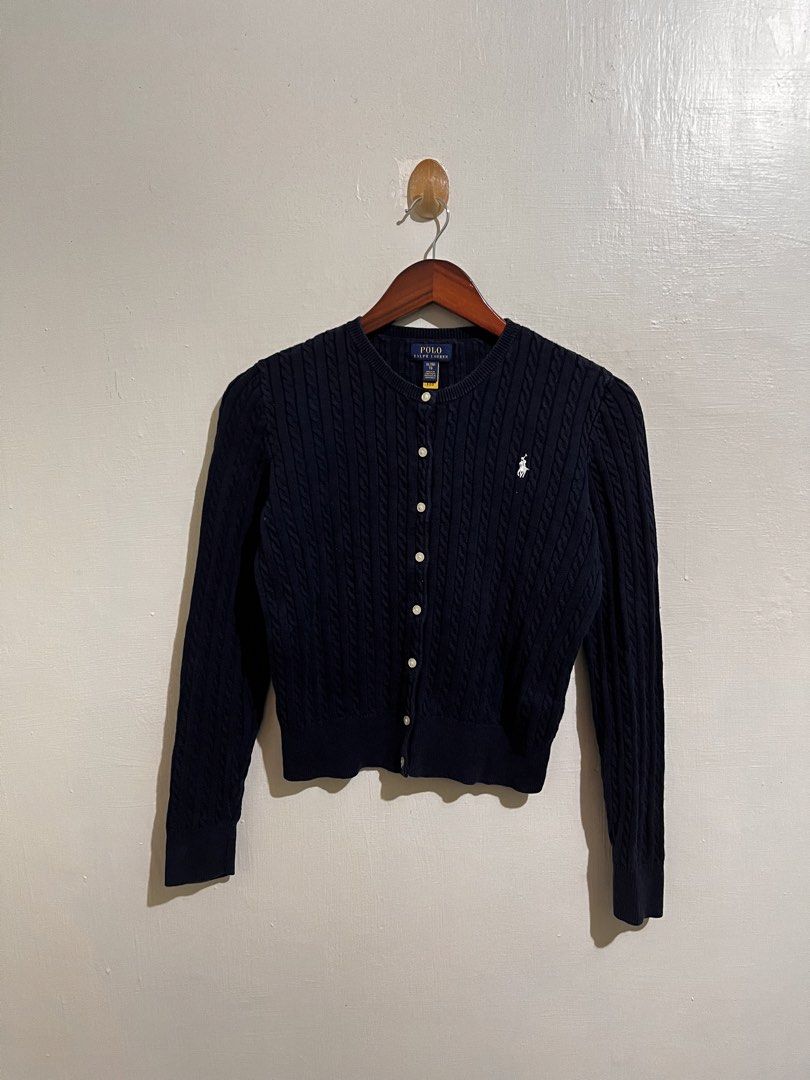 RALPH LAUREN KNITTED (Category: Coats, Jackets and Outerwear) located in Sagay. Submitted by jan_arvene (Listing ID 1468644665, Image 3). Description: Ralph Lauren knitted Original 19” length by 19” width Fixable issue in neck line .
