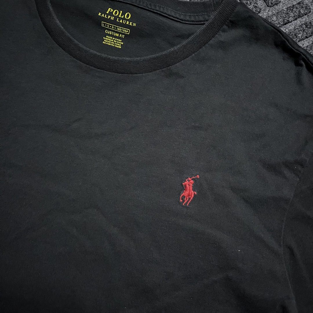 Ralph Lauren Small Pony Shirt (Category: Tshirts & Polo Shirts ) located in Davao. Submitted by archived.status (Listing ID 1468583136, Image 2). Description: COLOR MAY VARY DUE TO LIGHTING‼️ Condition: 9.5/10 Color rate: 9.5/10 Issue: N/A Size Large Width 21 Length 26.
