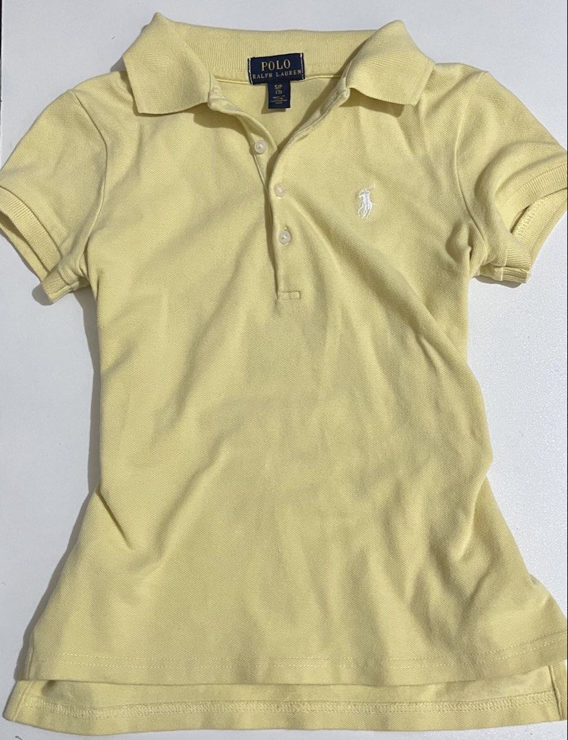 Ralph Lauren Yellow Polo Top (Category: Shirts) located in Quezon City. Submitted by declutter_chi (Listing ID 1468711254, Image 1). Description: Ralph Lauren Yellow Polo - no flaws, good as new! shipping: flash express or lalamove payment: gcash feel free to send a message for inquiries!.