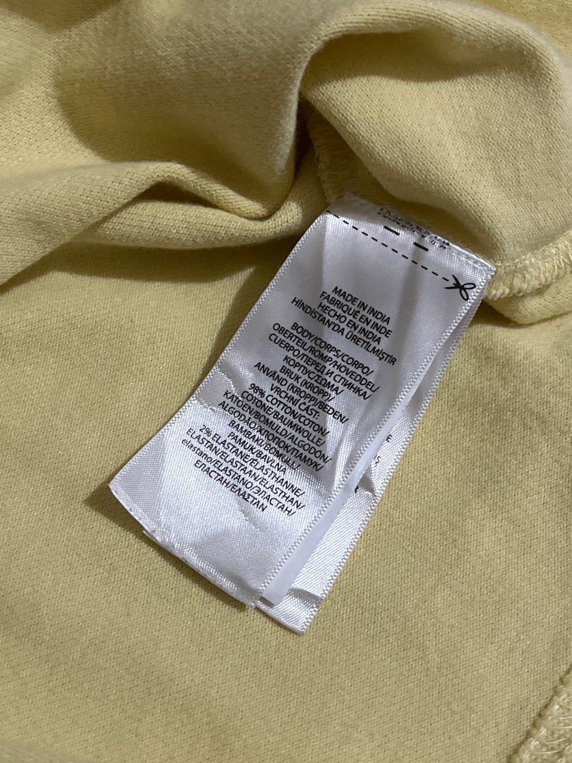 Ralph Lauren Yellow Polo Top (Category: Shirts) located in Quezon City. Submitted by declutter_chi (Listing ID 1468711254, Image 2). Description: Ralph Lauren Yellow Polo - no flaws, good as new! shipping: flash express or lalamove payment: gcash feel free to send a message for inquiries!.