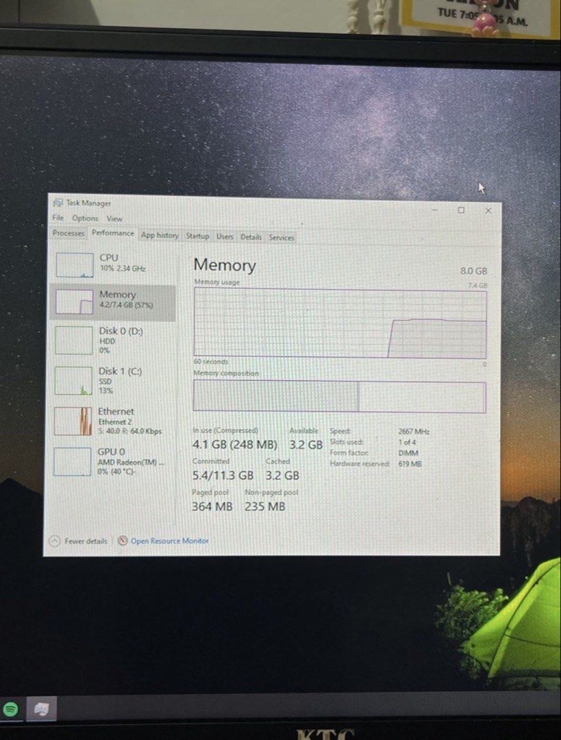 RAM Avexir 8GB DDR4 (Category: Computer Parts) located in Mabalacat. Submitted by g.raz (Listing ID 1468646070, Image 3). Description: nakastock lang po, stock price na din 1.2k each (have two).