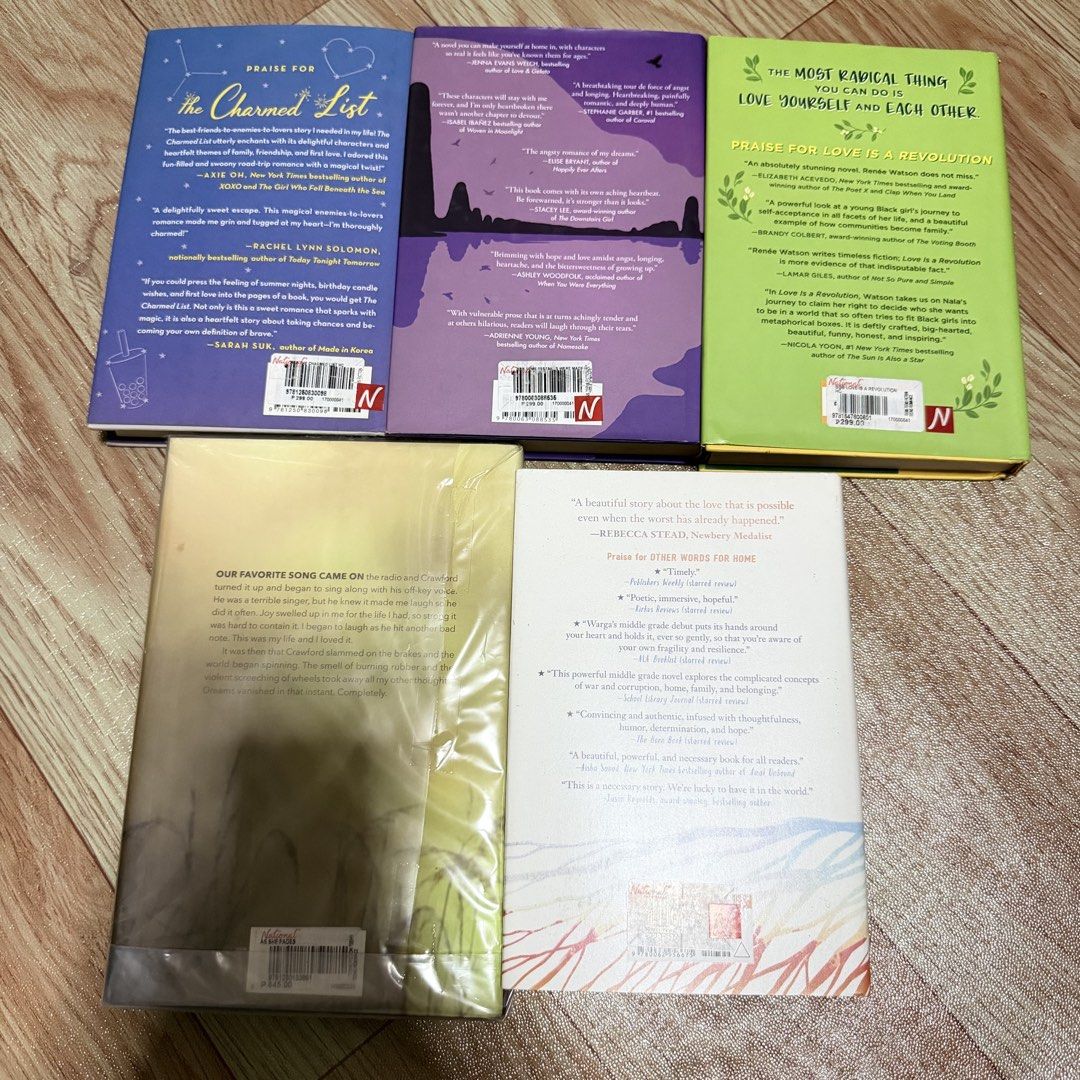 RANDOM HARBOUND BOOKS FOR ONLY 400! (Category: Storybooks) located in Caloocan City. Submitted by youknowuloveme (Listing ID 1468686714, Image 2). Description: Get all 4 books for only 400 pesos! - all books are in food condition - no creases - remaindered books (pls lower your expectations). - minimal foxing - no tanning Loc: South Caloocan MOP: Gcash or Maribank MOD: J&T and Lalamove .