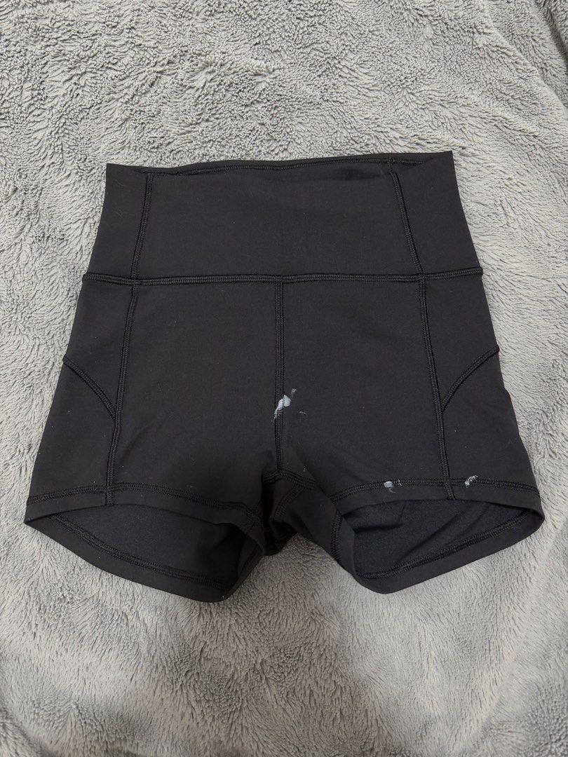 Rare• Lululemon In Movement Shorts (Category: Activewear) located in Dasmarinas. Submitted by shoppingaccount__ (Listing ID 1468594699, Image 2). Description: selling low bc of stain try nyo nalang wash.