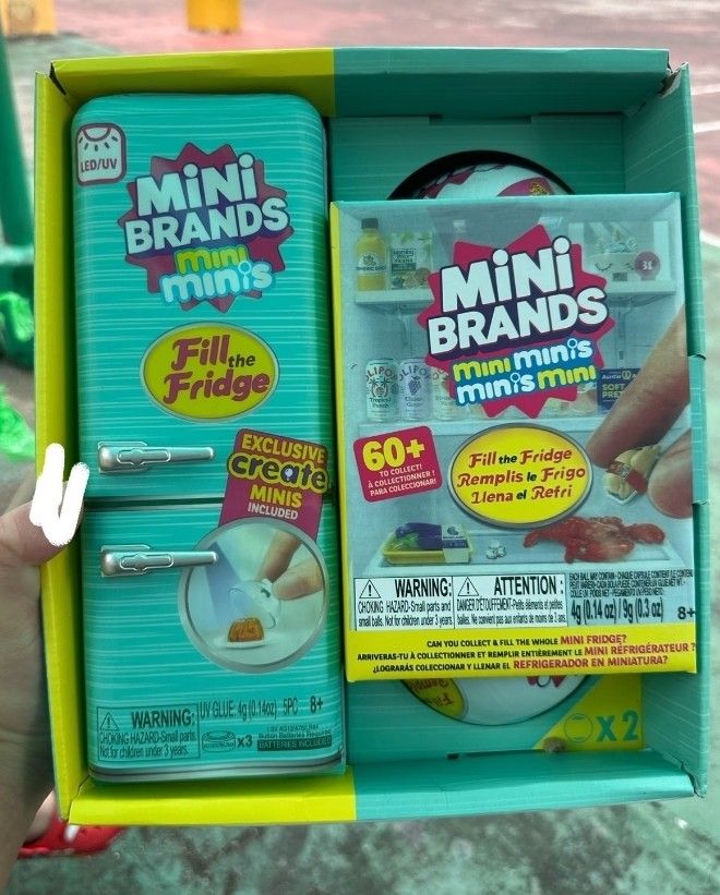 [READ DESCRIPTION] Mini Brands Fill The Fridge Miniature Fridge Miniature (Category: Interactive Toys) located in Angeles City. Submitted by trustsuki (Listing ID 1468706441, Image 2). Description: 🍀 ꒰ wts lfb ph only .ᐟ ˚♡ ꒱ ‼️ read before buying price + lsf ✨️ pre - order(up to 5weeks) ✨️ fridge + 2 balls of miniatures ✨️ brandnew AS IS x sensi, always manage your expectations it might have factory damage x impatient 💸 mop: maribank / gcash �