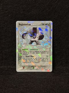 Registeel EX , Toys & Collectibles, Trading Cards, Raw Singles on Carousell