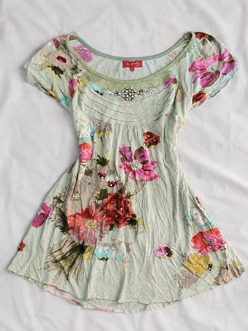 rene derhy blouse (Category: Blouses) located in Cavite. Submitted by medeathrifts (Listing ID 1468594852, Image 2). Description: ୨୧ AUCTION — RENE DERHY 🧚🏻‍♀️🌷 𐙚 Rene Derhy floral beaded fairycore babydoll blouse 𐙚 Size: L on tag 𐙚 Condition: No defects ♡ ꒰ঌ Accepting reasonable offers only ໒꒱ ♡ No reply = pass ♡ Bidding is a commitment. No cancellations or backing out for any reason once you place a bid. ♡ Cancelling after placing a bid w