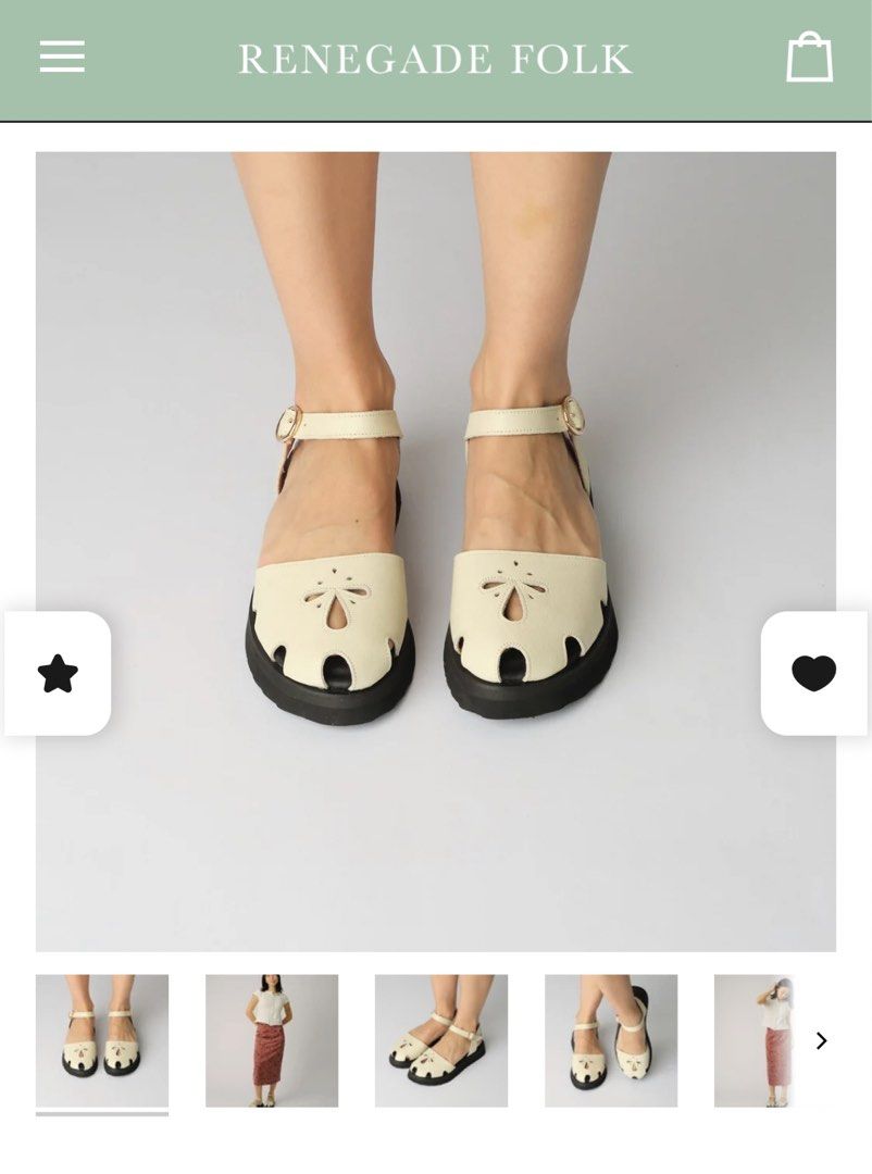 Renegade Folk Motion Slides in Creme (Category: Flats & Sandals) located in Santa Rosa. Submitted by ainteli (Listing ID 1468505502, Image 1). Description: — rfs: doesn’t suit me — used once only — comes with a pouch and box — selling for 4290 since used once and for like an hour lang huhu.