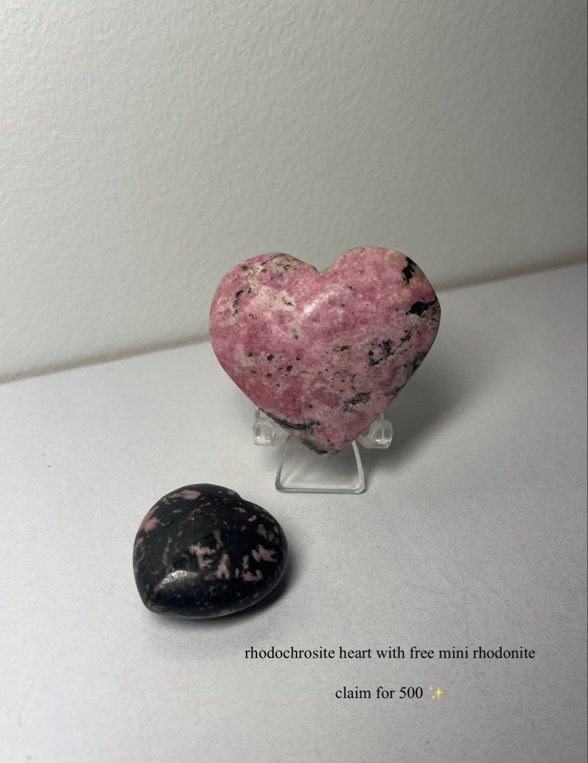 Rhodochrosite & Rhodonite (Category: Precious Stones) located in Marikina City. Submitted by _project.quartz (Listing ID 1468648040, Image 2). Description: LAST PRICE ALREADY POSTED FOR FASTER TRANSACTION Can send a video to appreciate the item more closely. I also post items on fb marketplace. RFS: Just reducing my curated collection due to limited space. Pieces are recently acquired. Check my profile for more crystal sale 💎 Location: Marikina 