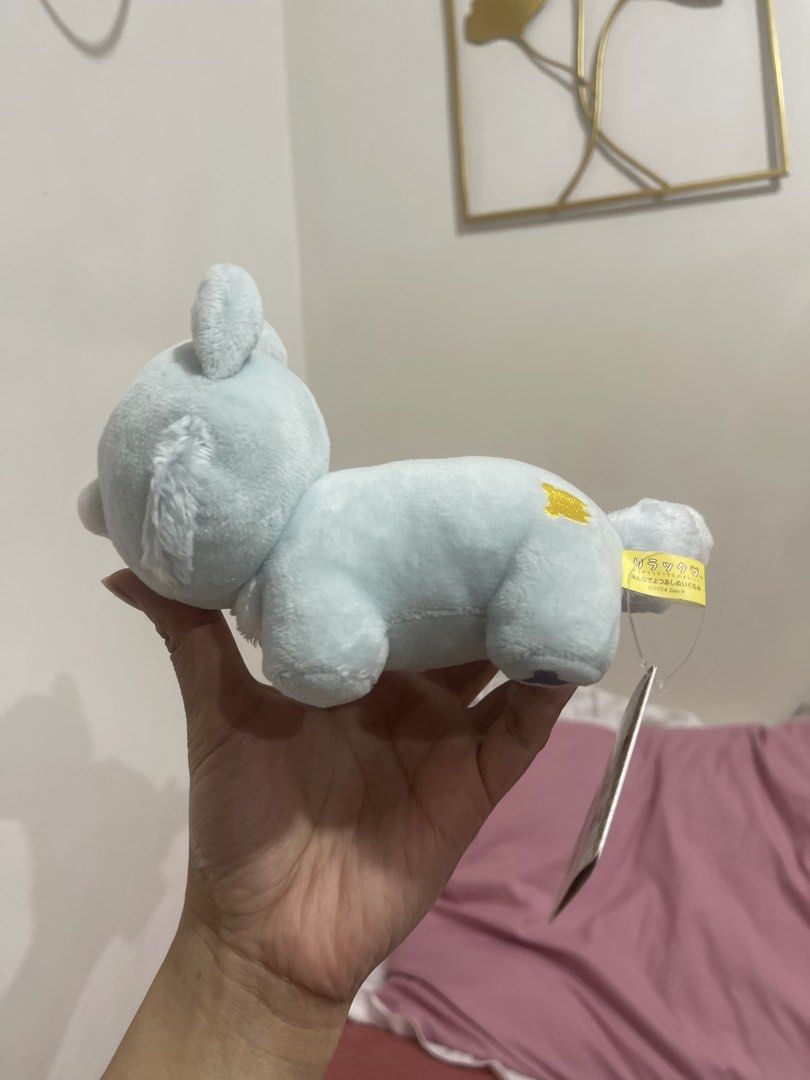 Rilakkuma San X blue plush charm (Category: Kids Toys) located in Cabiao. Submitted by imeon13 (Listing ID 1468705906, Image 2). Description: .