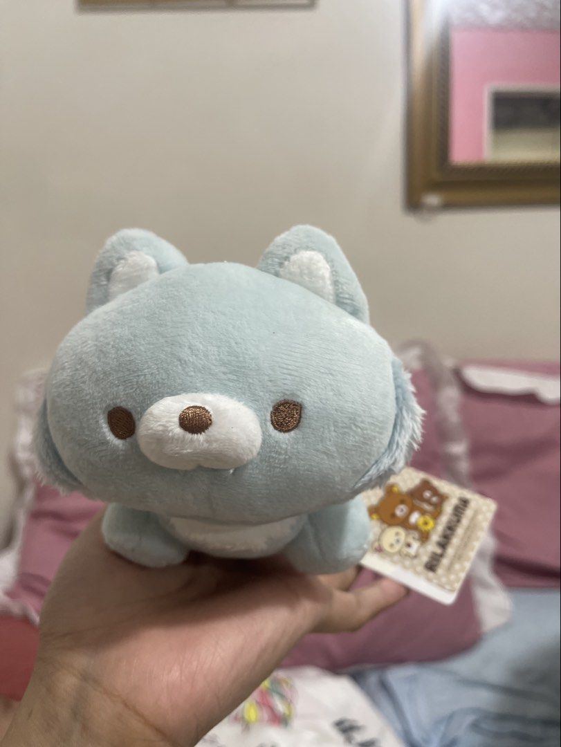 Rilakkuma San X blue plush charm (Category: Kids Toys) located in Cabiao. Submitted by imeon13 (Listing ID 1468705906, Image 1). Description: .