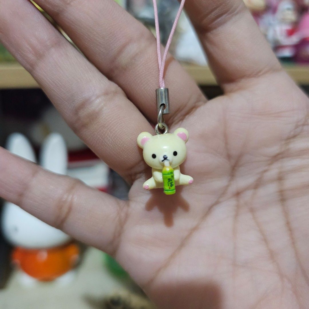 Rilakkuma Tori Charm Keychain (Category: Character Goods) located in Manila. Submitted by lovelylovesjapan (Listing ID 1468513274, Image 2). Description: 🌸The item is on-hand and authentic from Japan 🌸Mode of Payment (MOP): GCASH/Bank Transfer 🌸Mode of Delivery (MOD): J&T or Lalamove (Shipping every Saturdays and Sundays) Notes: 🩷Breakable items are packed with care and caution. Seller will not be held liable for any damages incurred by the c