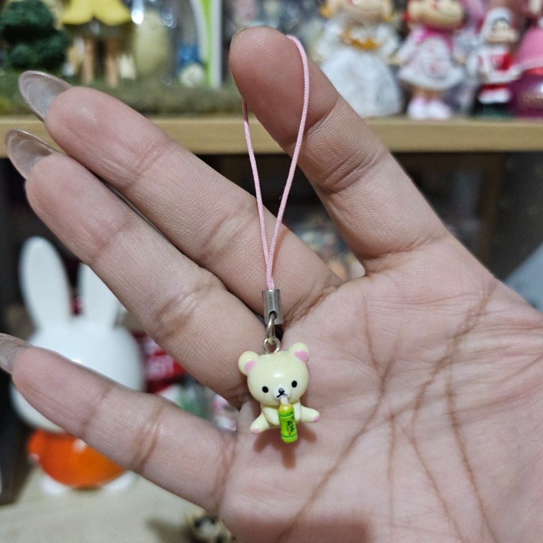 Rilakkuma Tori Charm Keychain (Category: Character Goods) located in Manila. Submitted by lovelylovesjapan (Listing ID 1468513274, Image 1). Description: 🌸The item is on-hand and authentic from Japan 🌸Mode of Payment (MOP): GCASH/Bank Transfer 🌸Mode of Delivery (MOD): J&T or Lalamove (Shipping every Saturdays and Sundays) Notes: 🩷Breakable items are packed with care and caution. Seller will not be held liable for any damages incurred by the c