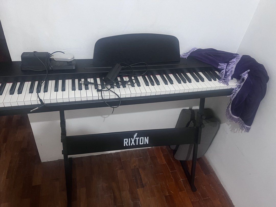 Rixton 88 keys piano (Category: Musical Instruments) located in Manila. Submitted by franco_ocean (Listing ID 1468552401, Image 1). Description: 88 keys rixton barely used just need a little cleaning Loc: Quezon City you pay sf.