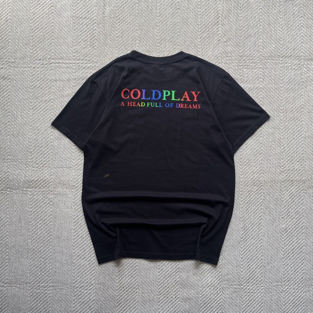 Rock Yeah ‘Coldplay’ Band Shirt (Category: Tshirts & Polo Shirts ) located in Rizal. Submitted by cattleya_street (Listing ID 1468540942, Image 2). Description: Rock Yeah ‘Coldplay’ Band Shirt Size: L Measurments: W - 21.5in L - 30in Excellent Condition Mine: ₱400 .