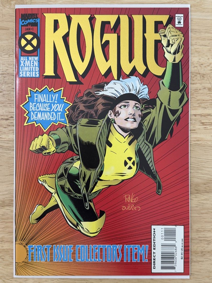 Rogue #1 (1995) in NM Condition! (Category: Comics & Manga) located in Taguig. Submitted by DLE_CoversandKeys (Listing ID 1468579144, Image 1). Description: Selling my Rogue #1 (1995) in NM Condition. Please see attached pics and let me know if there’s questions. Thanks! This Book will be shipped securely. Mode of Payment: GCash / BDO /BPI Bank Transfer Shipping Couriers: Lalamove/Grab (same day shipping) | LBC/COP / J&T Express (ships Nationwide