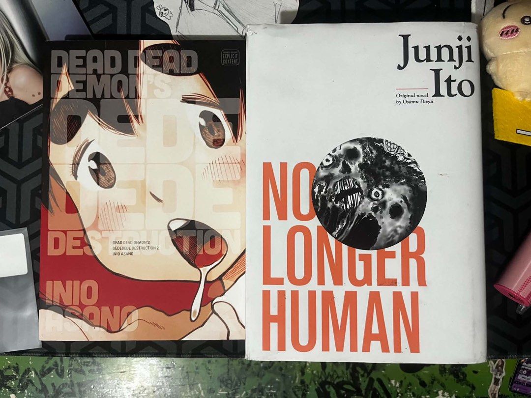 RUSH SELLING PRELOVED MANGAS (Category: Comics & Manga) located in Manila. Submitted by choemenkin (Listing ID 1468559368, Image 1). Description: rush selling preloved mangas (considered good as new) NO LONGER HUMAN - 1500 DDDDD BY INIO ASANO - 500 message on ig for more deets: @meepdotkom.