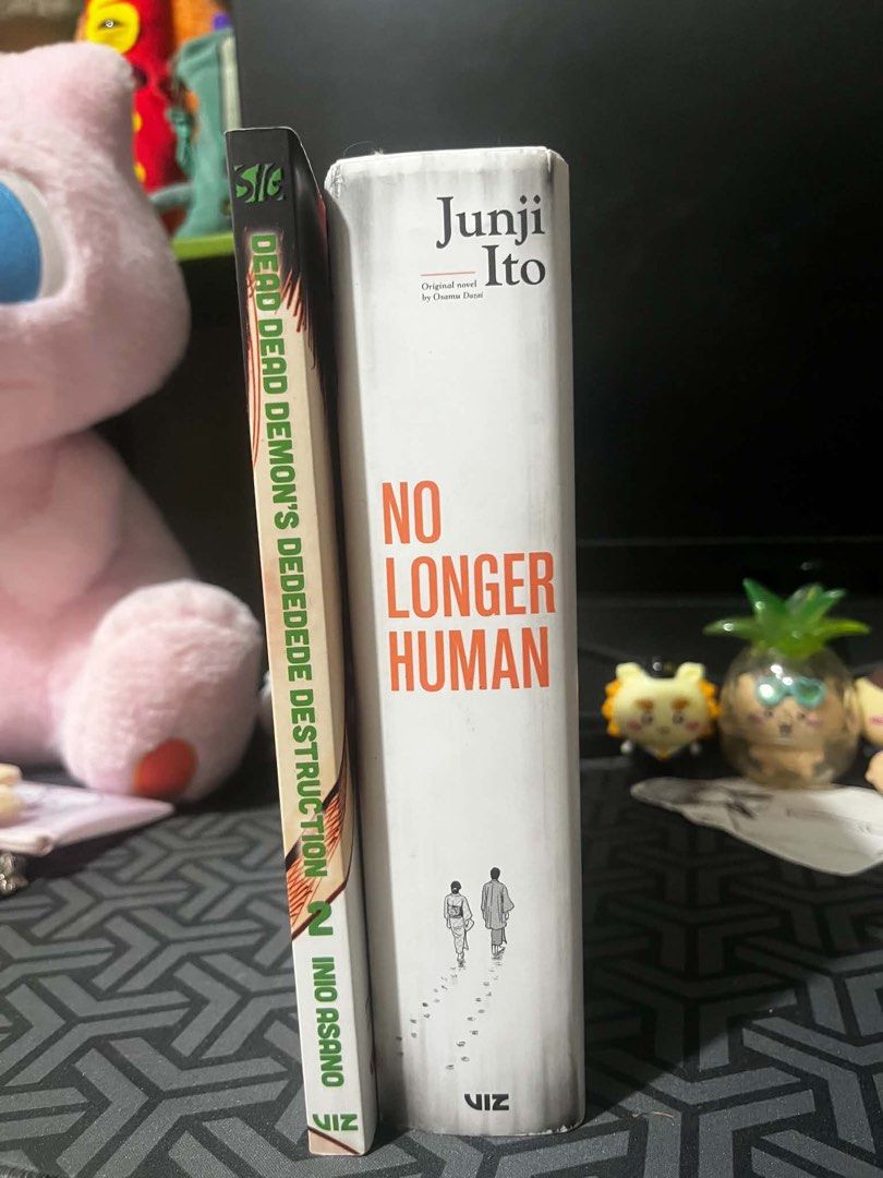 RUSH SELLING PRELOVED MANGAS (Category: Comics & Manga) located in Manila. Submitted by choemenkin (Listing ID 1468559368, Image 3). Description: rush selling preloved mangas (considered good as new) NO LONGER HUMAN - 1500 DDDDD BY INIO ASANO - 500 message on ig for more deets: @meepdotkom.