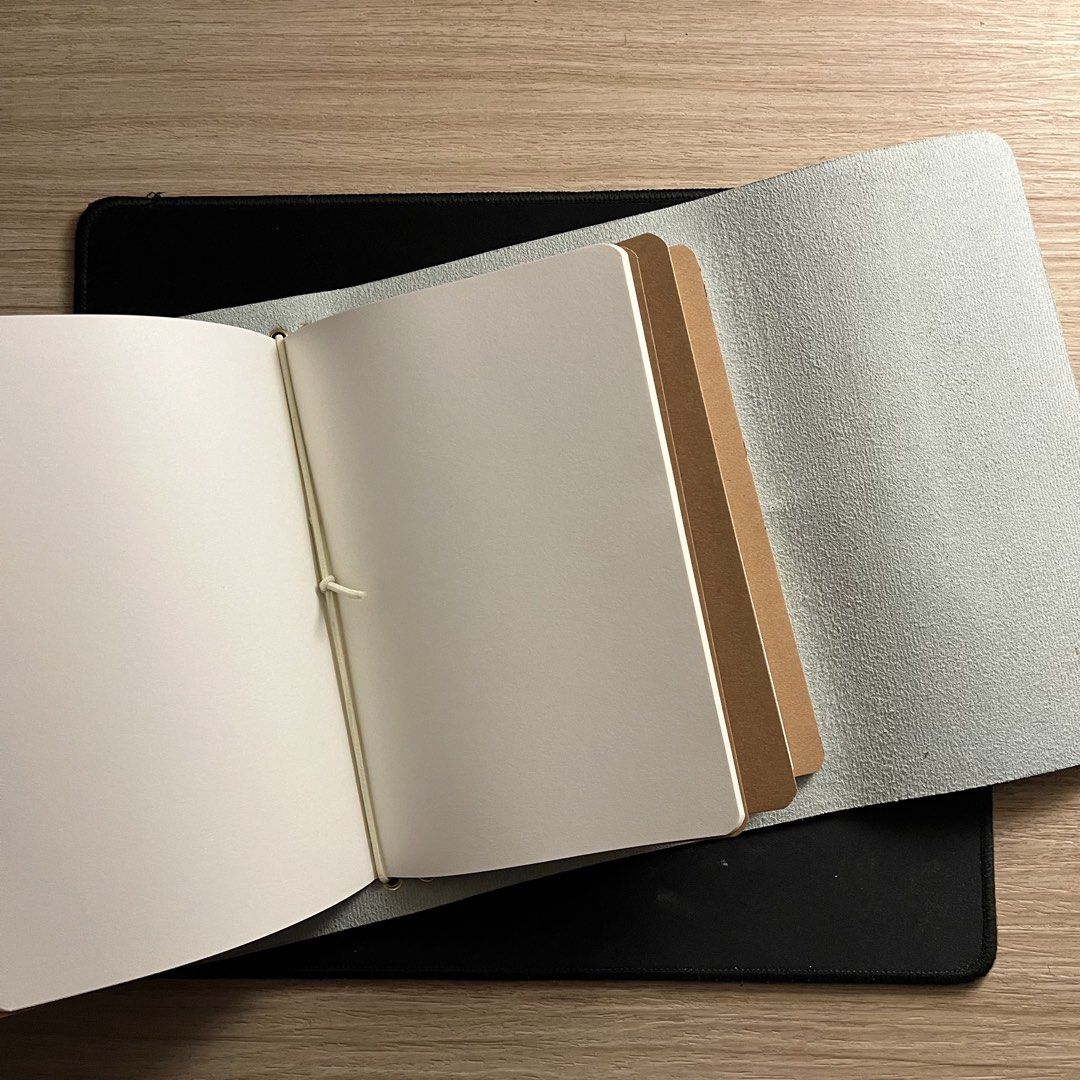 sage green leather tri-fold journal a5 (Category: Handmade Craft) located in Lucena. Submitted by jayseln (Listing ID 1468655194, Image 3). Description: brand new, bought it for 700 on orange app,, i don’t like it but it’s great quality .