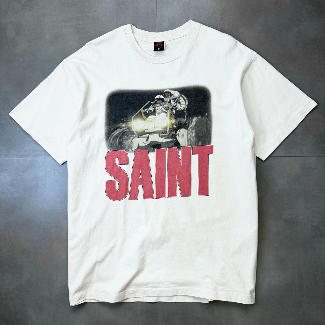 Saint Michael Freedom Akira tee shirt (Category: Tshirts & Polo Shirts ) located in Cabanatuan. Submitted by argarments.ph (Listing ID 1468580371, Image 3). Description: Tagged: Large on tag, fits xl Width 24" | Length 32" Condition: Great condition Issue(s): Pinhole and small dirt stain. see photos.