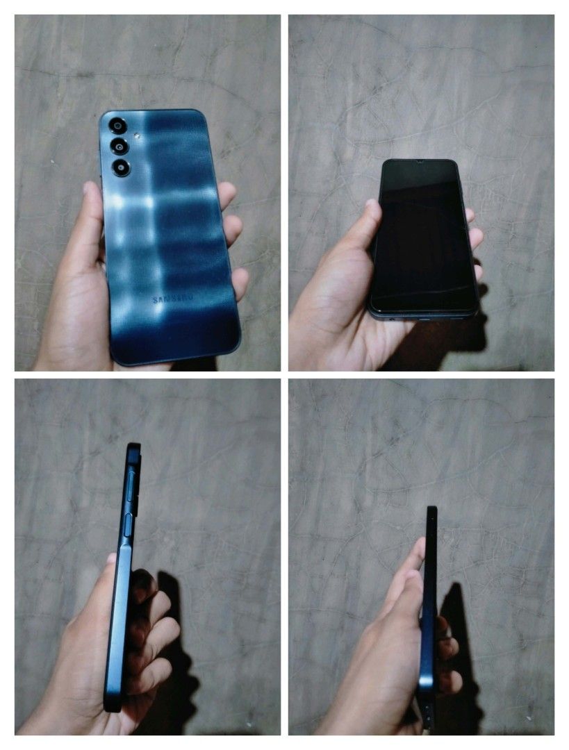 SAMSUNG A25 5G 128 (Category: Samsung) located in Manila. Submitted by soreeeeedddd (Listing ID 1468666069, Image 1). Description: SAMSUNG A25 5G 8/128 GB 1280 EXYNOS PROCESSING 120 REFRESH RATE 5000mAh Battery NO HISTORY OF REPAIR , NO HAIRLINES OR SCRATCHES..