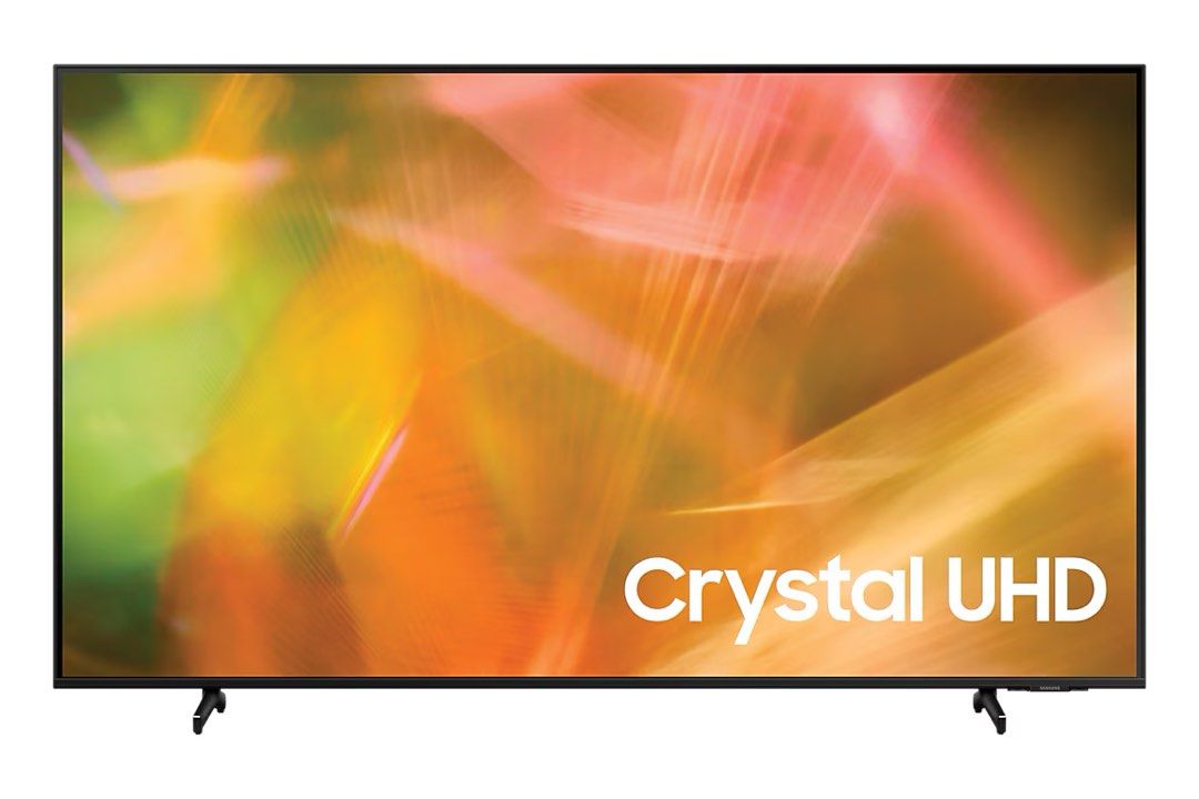 Samsung Crystal UHD Smart TV [PRELOVED] (Category: TV) located in Pasay City. Submitted by daisuki.x0x0 (Listing ID 1468503469, Image 1). Description: - Brand: Samsung Crystal UHD TV - Design: Sleek profile with slim black bezels and minimalist feet stands - Display: Vibrant and crisp picture quality - Ideal for: Living rooms or bedrooms - Inclusions: Power cord and remote included - Condition: Excellent, ready to use.