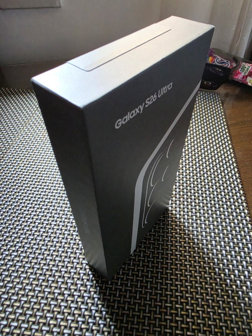 SAMSUNG S26 Ultra 1TB (Category: Samsung) located in Caloocan City. Submitted by royaltoptr01923 (Listing ID 1468547344, Image 1). Description: New unopened s26 Ultra 1TB for sale, can be picked up in Angeles 1733 San Pablo Balibago.
