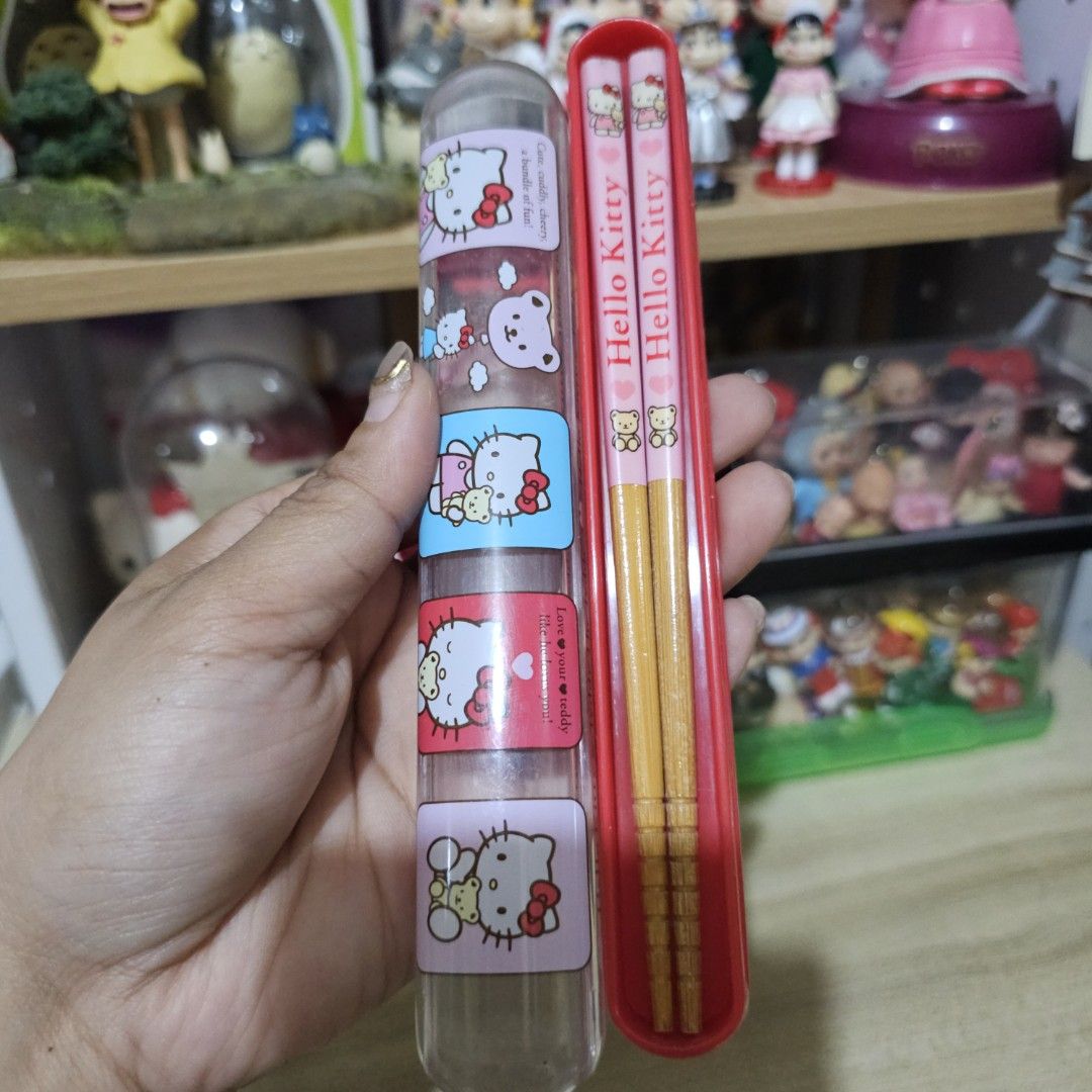 Sanrio Hello Kitty Utensil Kit (Category: Character Goods) located in Manila. Submitted by lovelylovesjapan (Listing ID 1468507784, Image 2). Description: 🌸The item is on-hand and authentic from Japan 🌸Mode of Payment (MOP): GCASH/Bank Transfer 🌸Mode of Delivery (MOD): J&T or Lalamove (Shipping every Saturdays and Sundays) Notes: 🩷Breakable items are packed with care and caution. Seller will not be held liable for any damages incurred by the 
