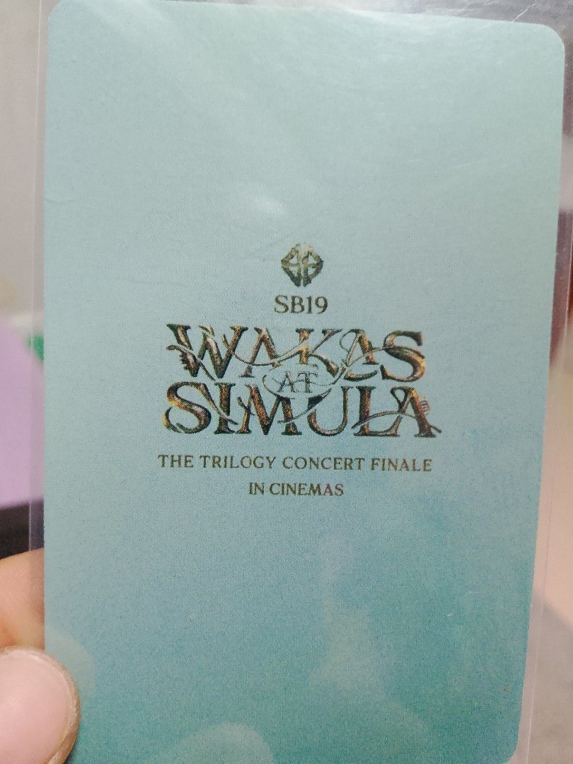 SB19 JOSH WAS TRILOGY CONCERT (Category: Other Merchandise) located in Tagum. Submitted by ms.jopz (Listing ID 1468545172, Image 2). Description: .