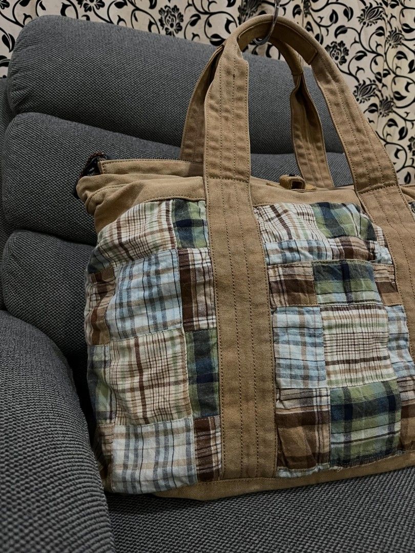 Scene Patchwork Tote Bag (Category: Tote Bags) located in Baguio. Submitted by outdoor_threadsss (Listing ID 1468645471, Image 3). Description: .