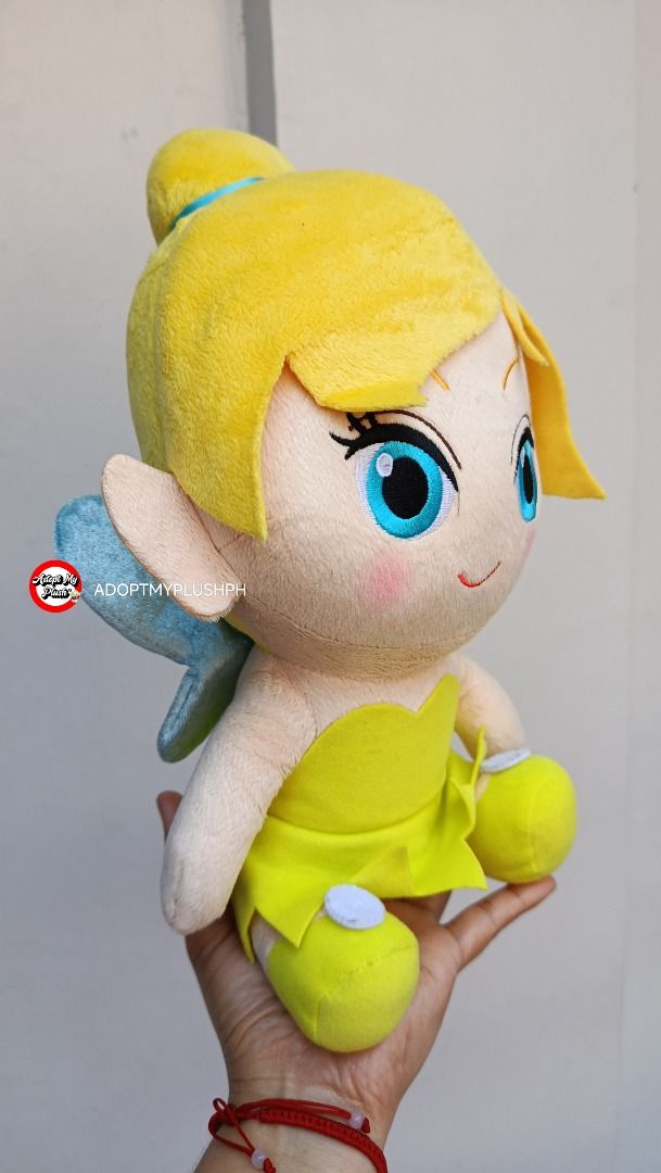13" SEGA Disney Tinkerbell sitting plush (Category: Plushies & Soft Toys) located in Taguig. Submitted by adopt.my.plush.ph (Listing ID 1468537590, Image 2). Description: 390.00 SEGA Disney Tinkerbell sitting plush .
