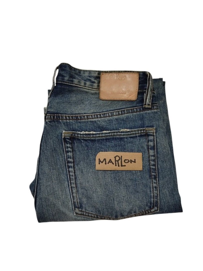 Selvedge Simwood Jeans size 32 Actual (Category: Jeans) located in Manila. Submitted by marlonmuncada_picker05 (Listing ID 1468692221, Image 3). Description: 📍 SELVEDGE SIMWOOD JEANS SIZE 32 ACTUAL ✅800 + SF ✅SIZE 30 ON TAG / SIZE 32 ACTUAL ✅ACTUAL WAISTLINE MEASUREMENT 16 " ✅LENGTH 41 " ✅HEM 8 " ✅9/10 COLOR RATE ✅9/10 CONDITION ✅LOCATION : NORTH CALOOCAN ✅MOP : GCASH / MAYA ✅MOD : J&T / LALAMOVE ❌NO COD❌COP❌VIA LBC❌..