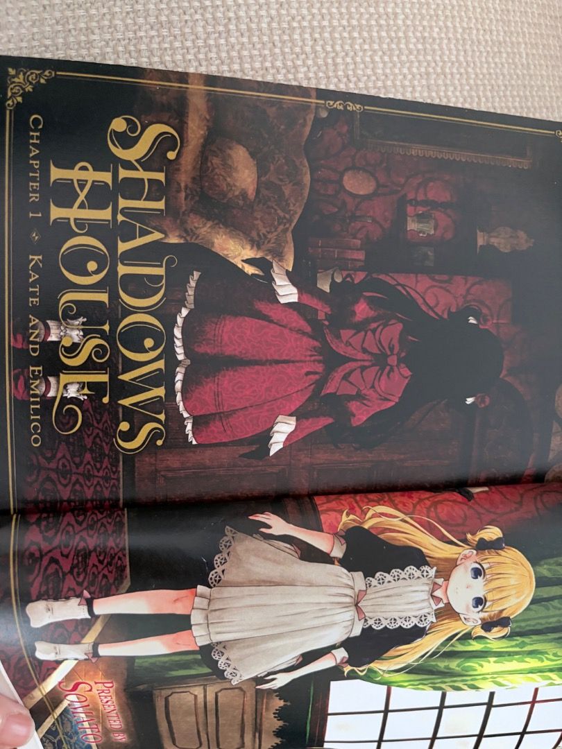 Shadow House Manga Vol.1 (Category: Comics & Manga) located in Muntinlupa City. Submitted by lassi2188 (Listing ID 1468521137, Image 3). Description: Shadow House Manga Vol 1 bootleg copy but of excellent quality. Originally bought for over 400 pesos. .