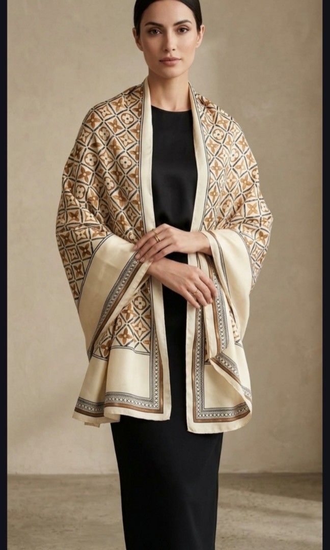 Silk Shawl (Category: Coats, Jackets and Outerwear) located in Iloilo. Submitted by geselalpan30231 (Listing ID 1468659572, Image 1). Description: .