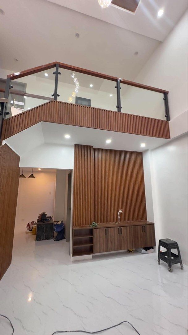 Single House Upper Antipolo City (Category: House & Lot) located in Rizal. Submitted by ercalhomebroker (Listing ID 1468566987, Image 2). Description: Japandi Inspired Open Below Semi Furnished Brand New House Upper Antipolo City (Flood Free!) 120 sqm Floor Area 80 sqm Lot Area 4 Bedrooms (1 Ground; 3 2nd Flr) 3 CRs( 2 Toilet & Baths + 1 Powder Rm) 1 spacious carport Japandi Interior Open Below Family Area Balcony En suite T&B in masters Kitchen 