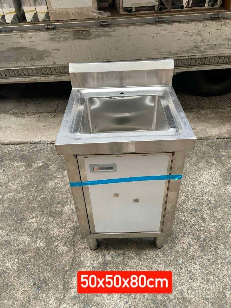 Sink with cabinet (Category: Shelves, Cabinets & Racks) located in Manila. Submitted by mightytiger_4bb6fd (Listing ID 1468615524, Image 2). Description: .