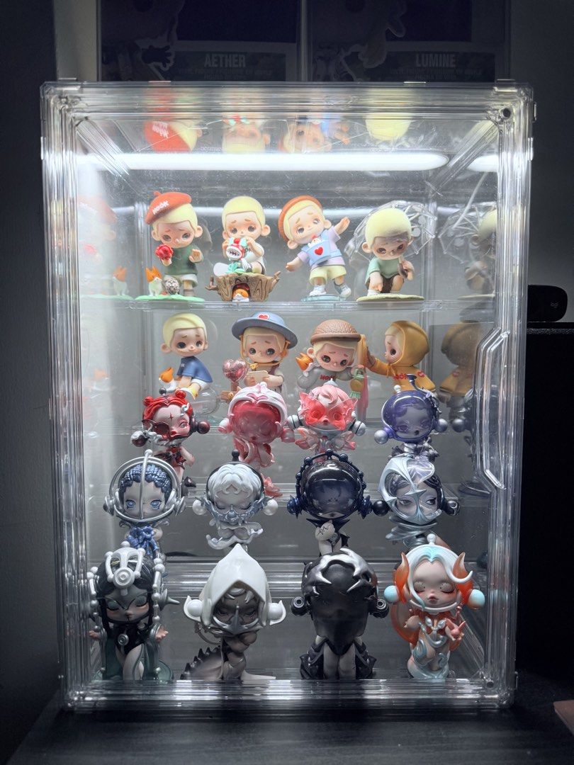 SKULLPANDA X NOOK THE KID (Category: Designer & Blind Box Toys) located in Manila. Submitted by yoshi.exe (Listing ID 1468516778, Image 2). Description: Nook the Kid Quest for the Heart Series SKULLPANDA The Sound Series Take all including the case..