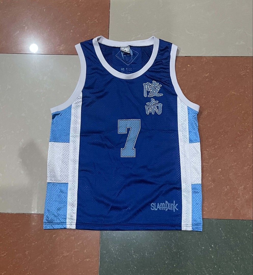 Slam Dunk Ryonan HS " Akira Sendou " Jersey (Category: Tshirts & Polo Shirts ) located in Bacolod City. Submitted by abkicks_apparel (Listing ID 1468691426, Image 1). Description: Slam Dunk Ryonan HS " Akira Sendou " Jersey Large on Tag W21 L28 Authentic Original As New Condition No Hidden Issues .
