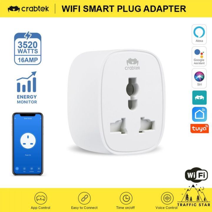 Smart Universal Plug Adapter (3520W, 16A) (Category: Electrical, Adaptors & Sockets) located in Angeles City. Submitted by ingosstuff (Listing ID 1468542406, Image 1). Description: Selling my personally used smart plug for P300. Specs: 3520 Watts 16A Energy Monitor via Tuya App or Smartlife app US Plug type RFS: Decluttering. Meet-up: Nepo area Pick-up: Fiesta Communities Porac II-A Delivery via Lalamove or J&T Express. Payment via GCash or any b