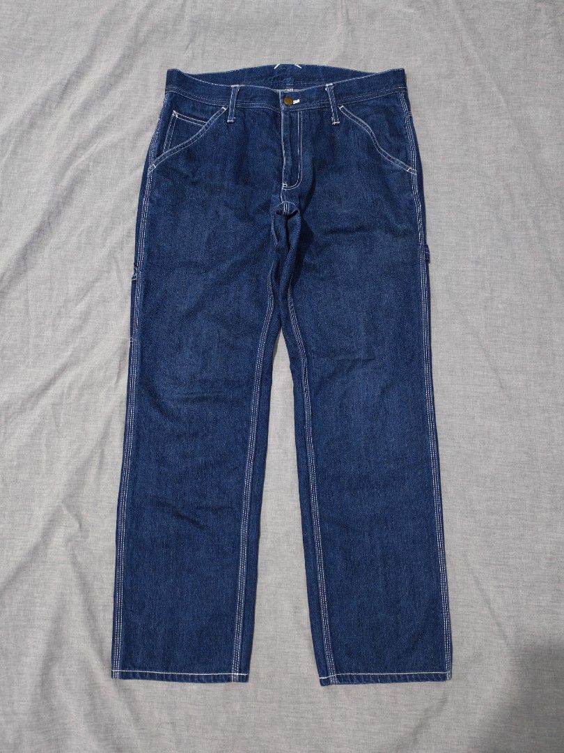 Smiths workwear carpenter pants (Category: Jeans) located in Baguio. Submitted by used_clothing2600 (Listing ID 1468643254, Image 1). Description: Smiths workwear carpenter pants size 30 excellent condition measurements waist 16.5 inches front rise 10 thigh 11.5 knee 9.5 length 39 leg opening 8 P 980.